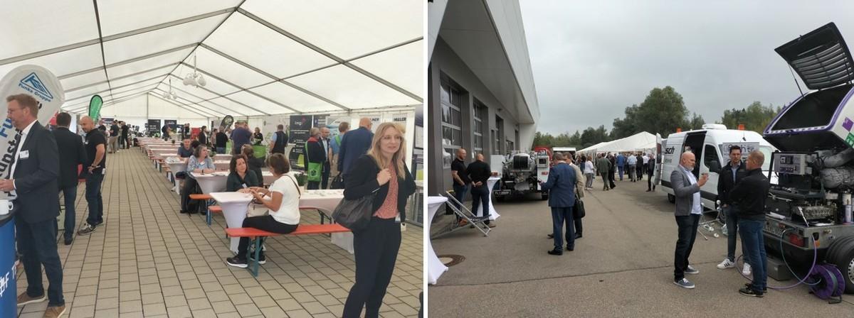 24 Aussteller präsentierten sich beim Symposium. | Foto: B_I/Valdix