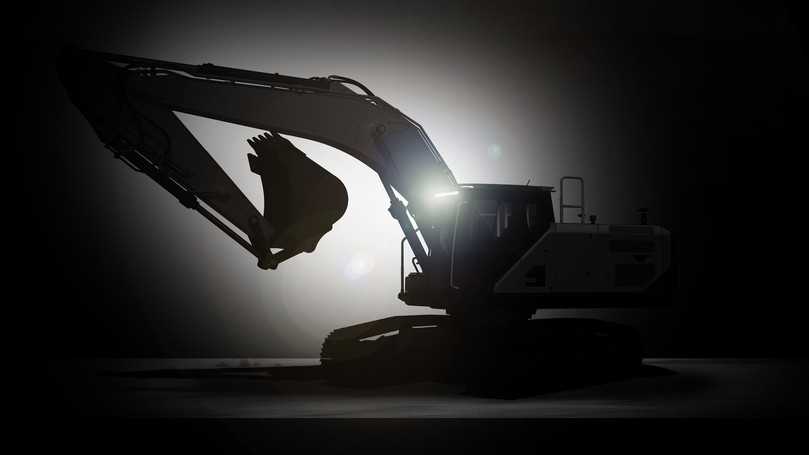 Enthüllung erst auf der Messe: Während der bauma zeigt Develon die ersten zwei Modelle seiner neuen Strich-9-Raupenbagger-Generation. | Foto: Develon Enthüllung erst auf der Messe: Während der bauma zeigt Develon die ersten zwei Modelle seiner neuen Strich-9-Raupenbagger-Generation. | Foto: Develon