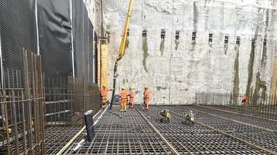 Tunnelrohbau am Südschnellweg gestartet
