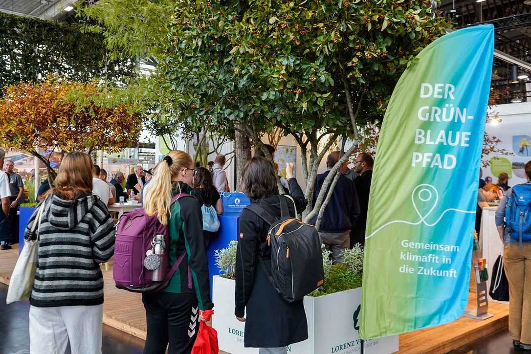 Klimawandel ist Thema auf der GaLaBau-Messe 2024 Klimawandel ist Thema auf der GaLaBau-Messe 2024