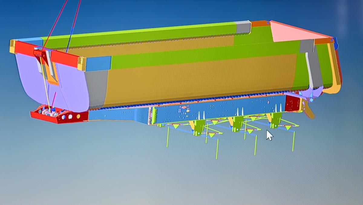 Viel Entwicklungsarbeit erfolgt am PC. Rechenprogramme machen die möglichen Kräfteverteilungen sichtbar. | Foto: Quatex
