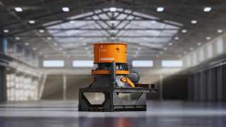 Erstmals in Deutschland: Neuer Kegelbrecher CH442 von Sandvik