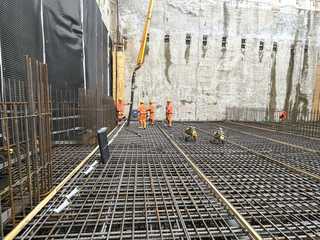 Tunnelrohbau am Südschnellweg gestartet